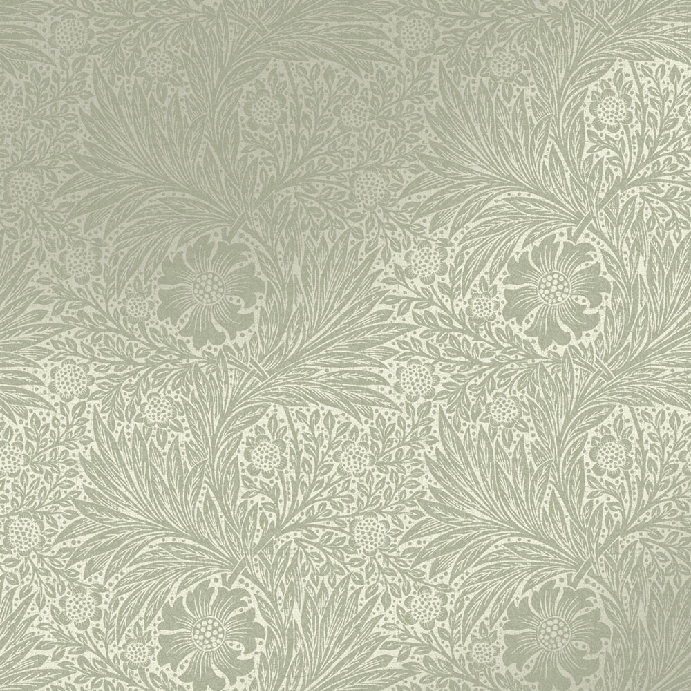 Vliesová tapeta na stenu, zelená, kvety, listy, 124256, William Morris At Home