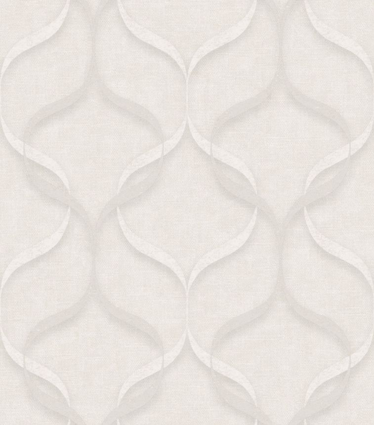Luxusná vliesová tapeta na stenu, sivo-krémová, ornamenty, Z15529, Mini Trend, Zambaiti Parati