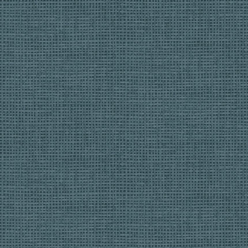 Vliesová tapeta na stenu, modrá, imitácia rohože, 124092, Utopia, Graham Brown Premium