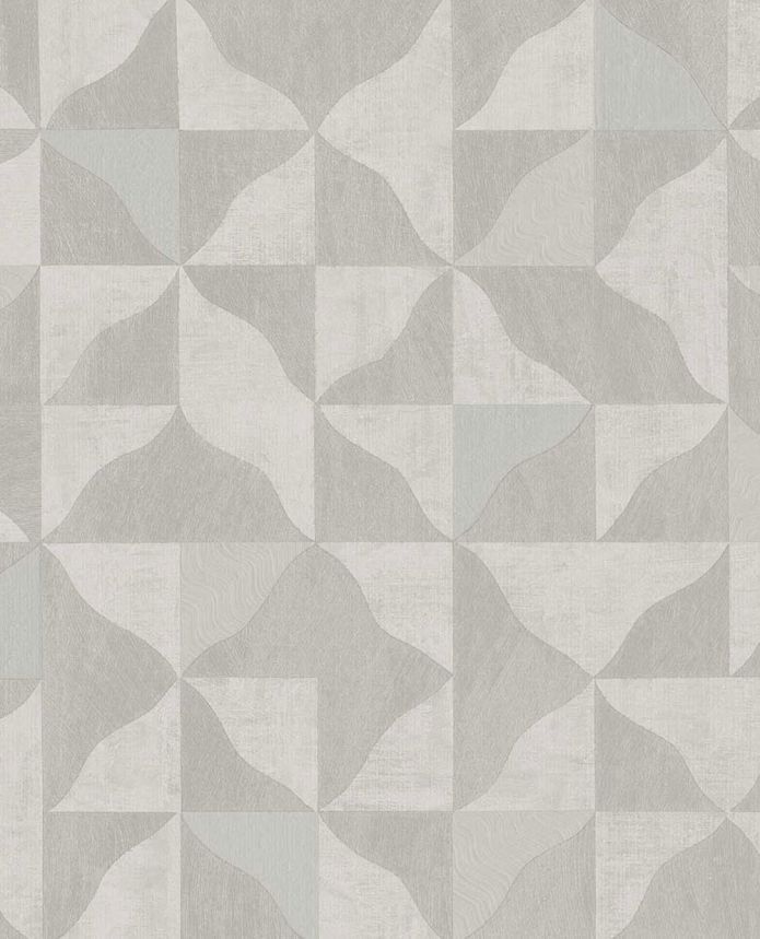 Geometrická vliesová tapeta na stenu, sivo-béžová, 340321, Sensory Eijffinger