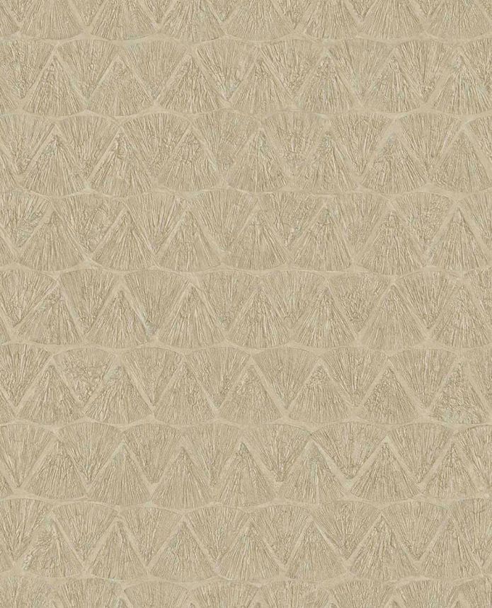 Geometrická vliesová tapeta na stenu, zlato-hnedá, 340344, Sensory Eijffinger
