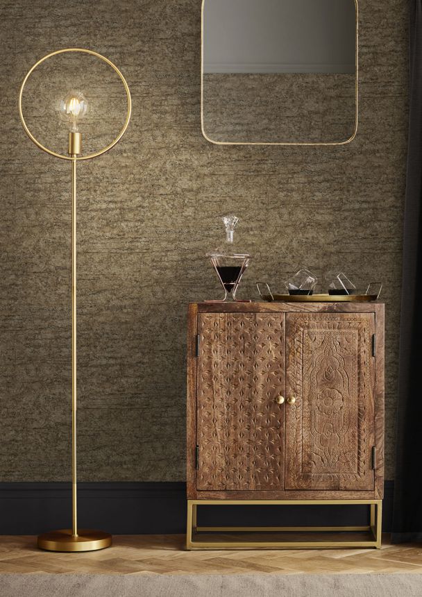 Tapeta, hnedo-béžová, kameň, 124132, Arboretum, Element, Graham Brown Premium
