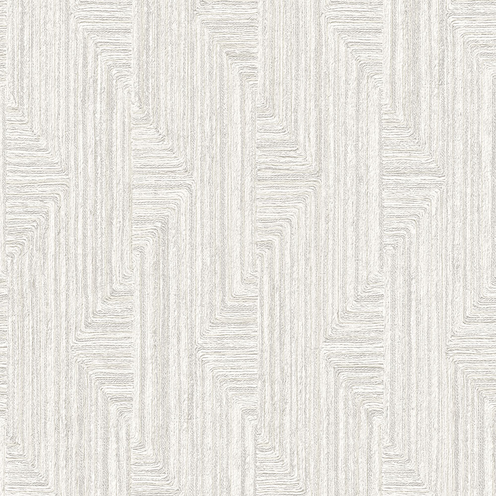 Geometrická vliesová tapeta na stenu, bielo-sivá, SA524011, Santa Fe, Design ID