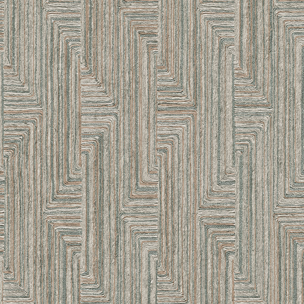Geometrická vliesová tapeta na stenu, modro-sivá, SA524014, Santa Fe, Design ID
