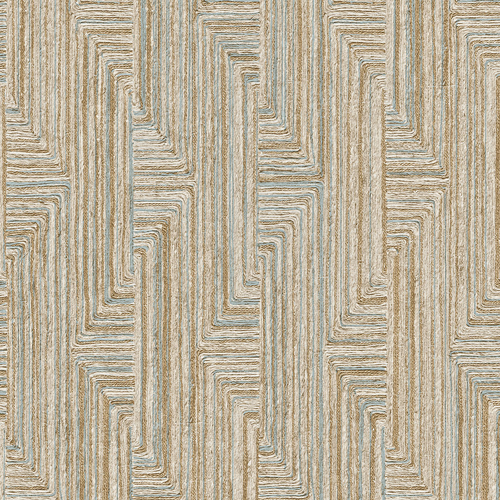 Geometrická vliesová tapeta na stenu, béžovo-sivá, SA524015, Santa Fe, Design ID