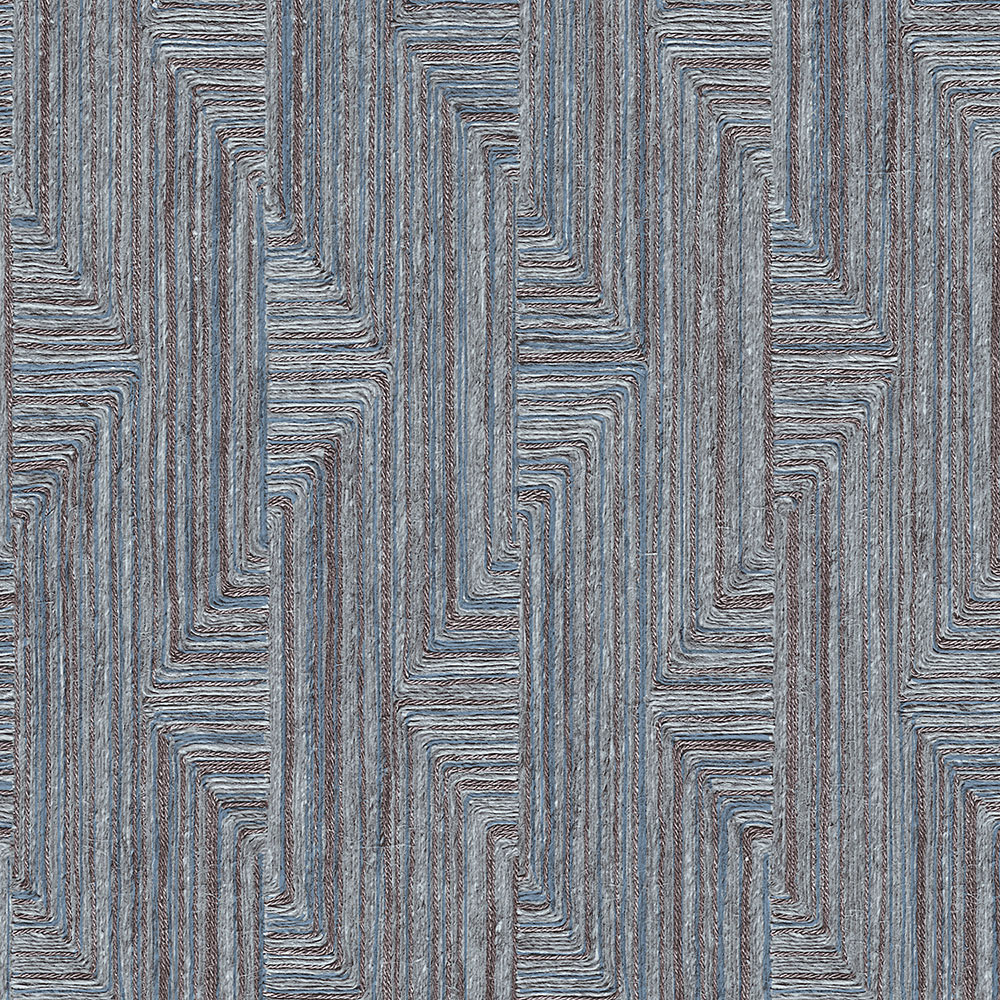 Geometrická vliesová tapeta na stenu, modro-sivá, SA524016, Santa Fe, Design ID