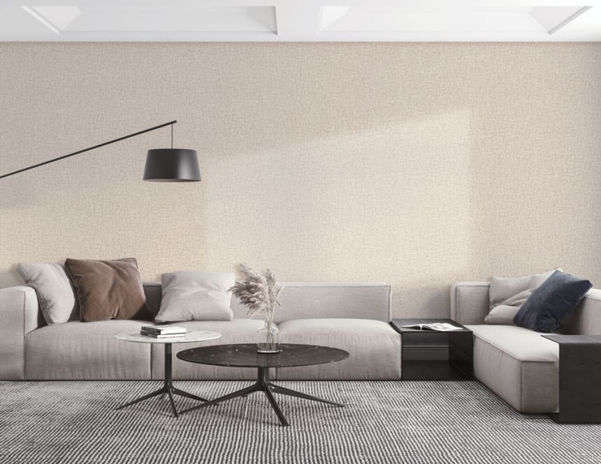 Geometrická vliesová tapeta na stenu, béžová, SA524022, Santa Fe, Design ID