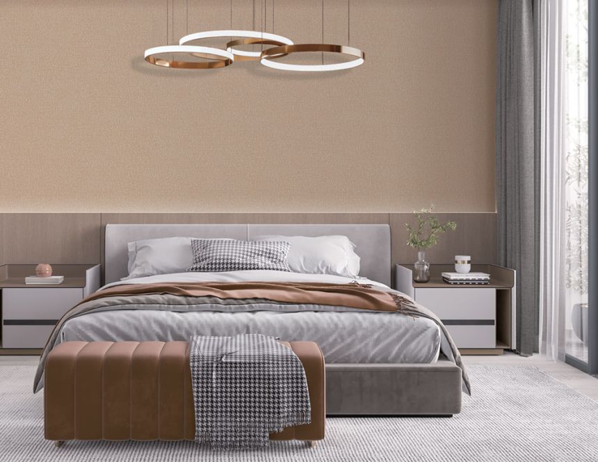Vliesová tapeta na stenu, hnedo-zlatá, textúra, SA524055, Santa Fe, Design ID