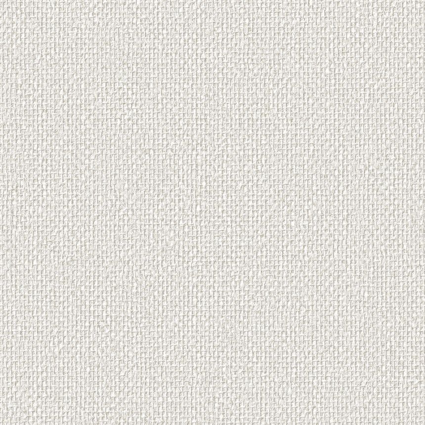 Vliesová tapeta na stenu, bielo-sivá, látková textúra, SA524091, Santa Fe, Design ID