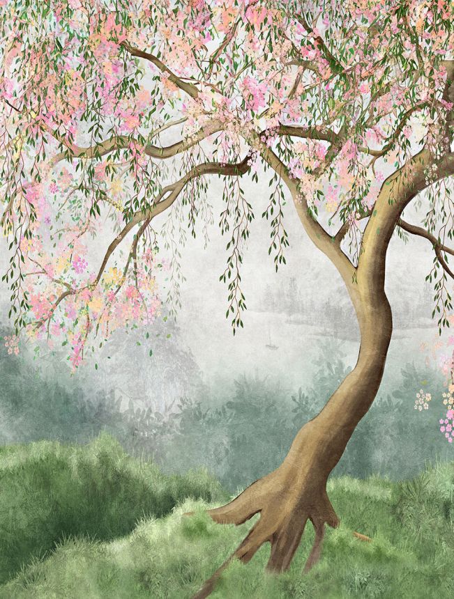 Vliesová obrazová tapeta na stenu, strom, CW6052-1, Cute Walls, Decoprint
