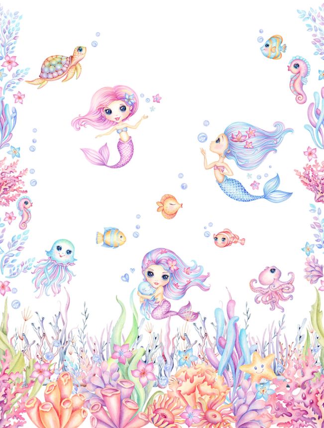 Detská vliesová obrazová tapeta na stenu, podmorský svet, CW6059-1, Cute Walls, Decoprint