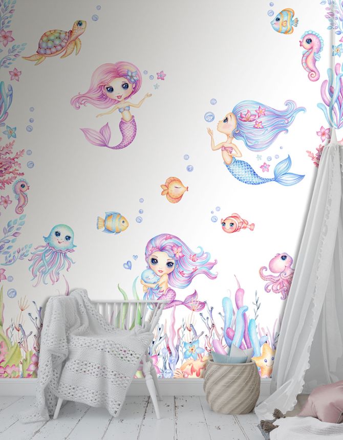 Detská vliesová obrazová tapeta na stenu, podmorský svet, CW6059-1, Cute Walls, Decoprint