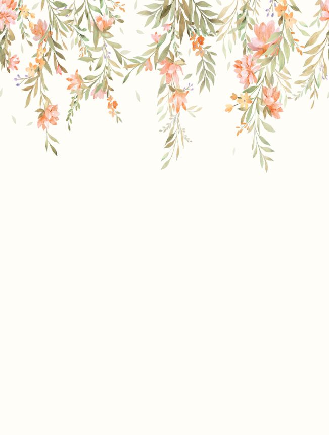 Vliesová obrazová tapeta na stenu, kvety, CW6119-1, Cute Walls, Decoprint