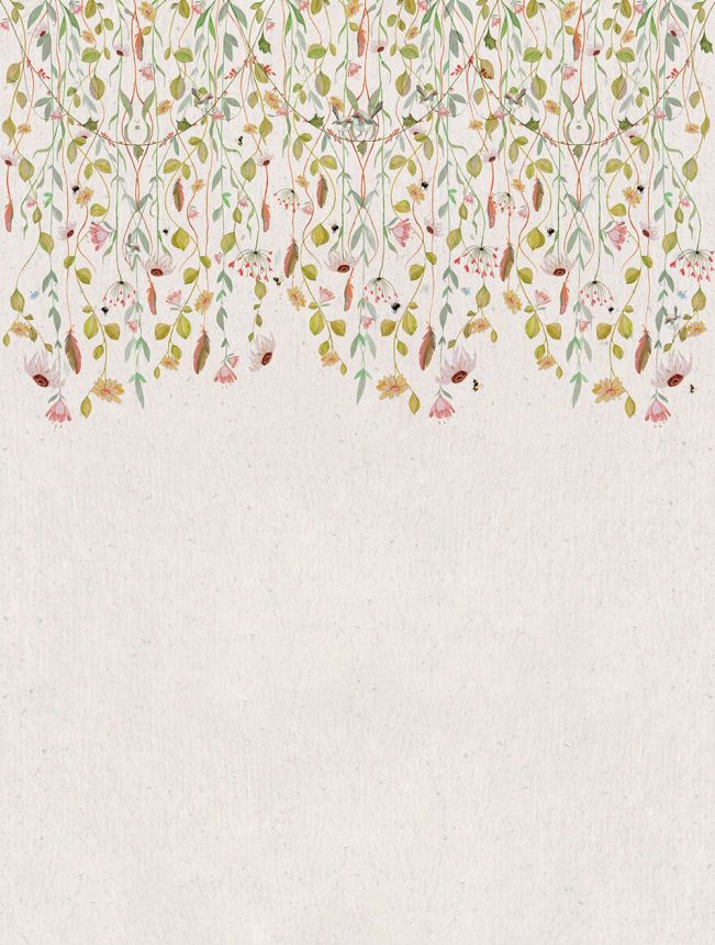 Vliesová obrazová tapeta na stenu, kvety, CW6124-2, Cute Walls, Decoprint