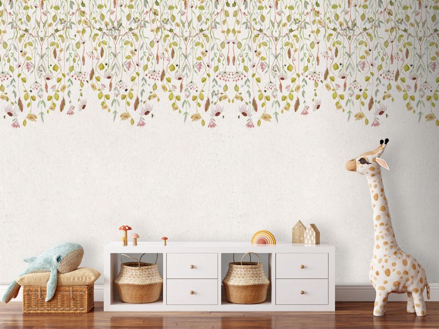 Vliesová obrazová tapeta na stenu, kvety, CW6124-2, Cute Walls, Decoprint