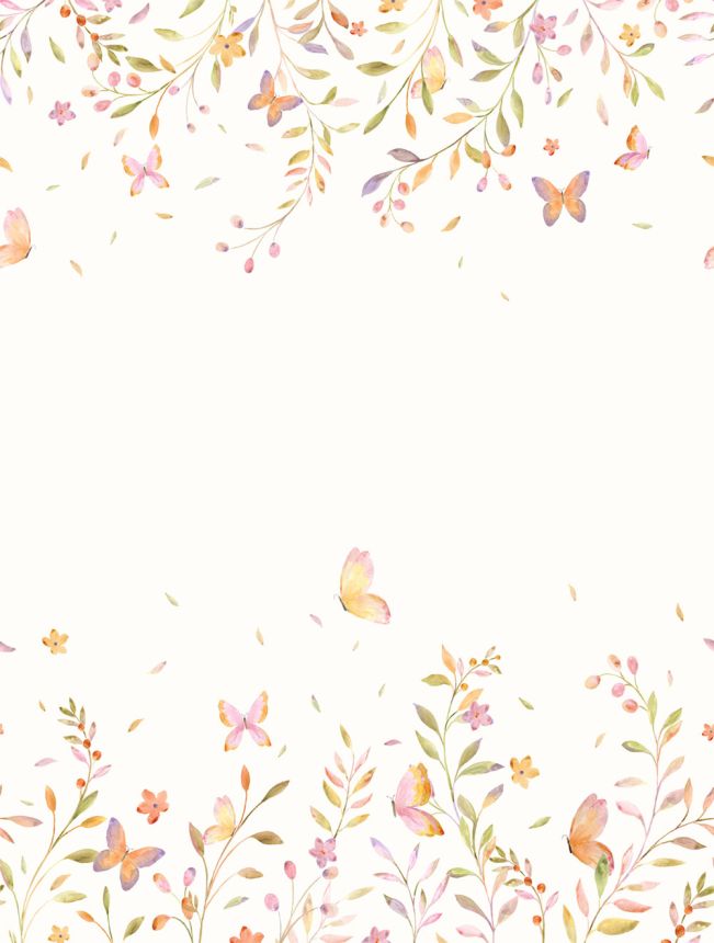 Vliesová obrazová tapeta na stenu, kvety, CW6126-1, Cute Walls, Decoprint