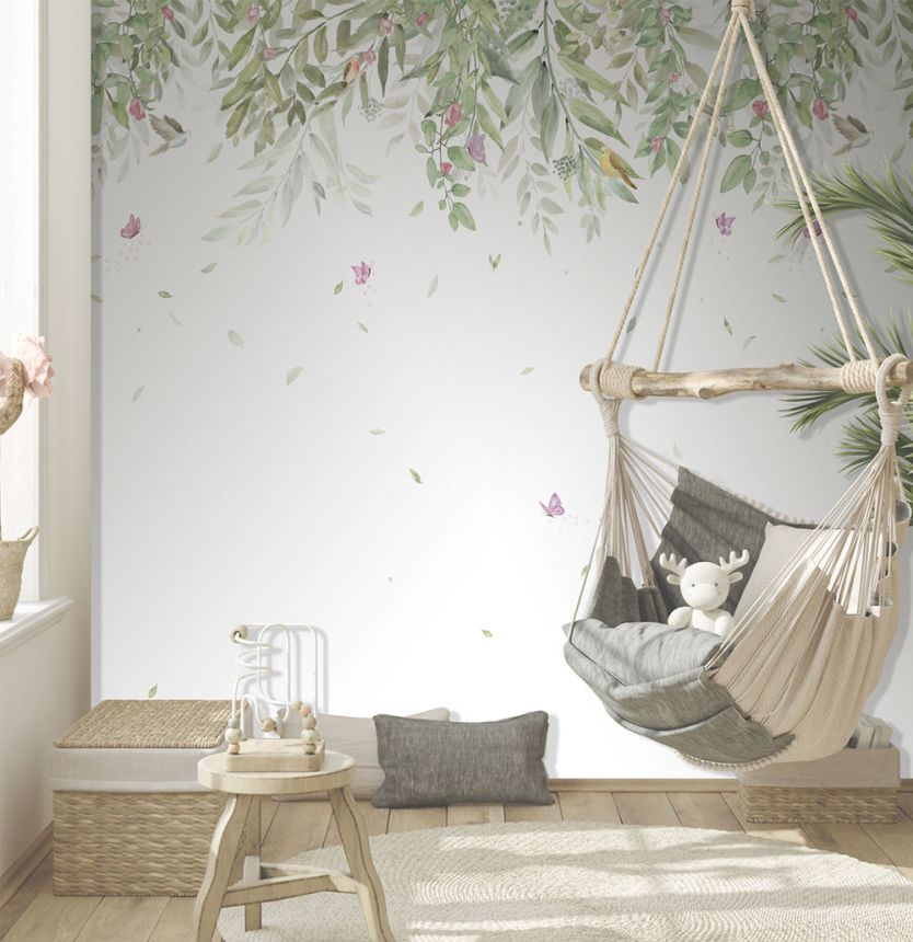 Vliesová obrazová tapeta na stenu, kvety, CW6130-1, Cute Walls, Decoprint
