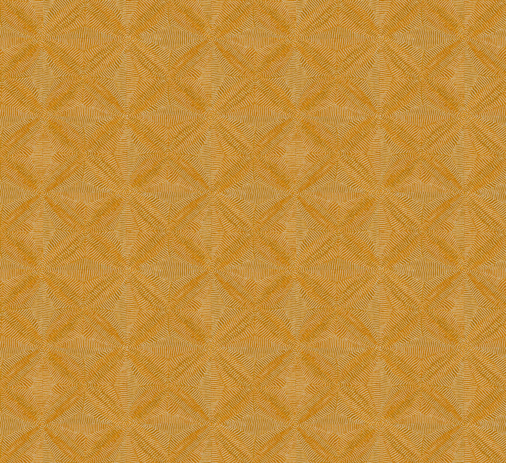 Geometrická vliesová tapeta na stenu, okrová, etno, AMA104, Amani, Masureel