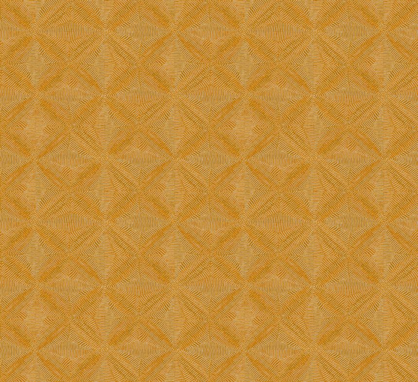 Geometrická vliesová tapeta na stenu, okrová, etno, AMA104, Amani, Masureel