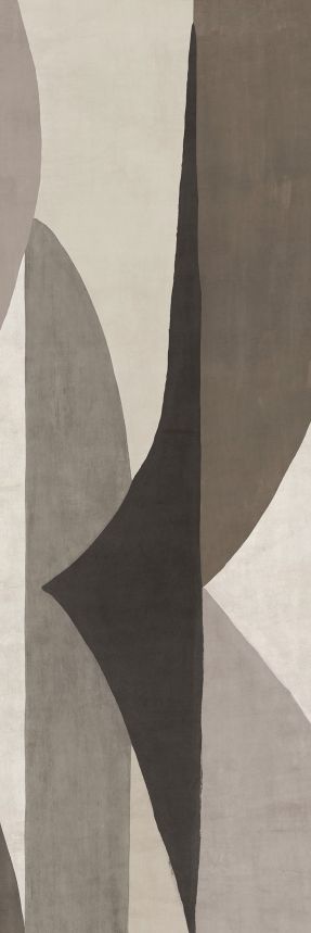 Geometrická vliesová obrazová tapeta na stenu, sivá, DGAMA3032-300, Amani, Masureel