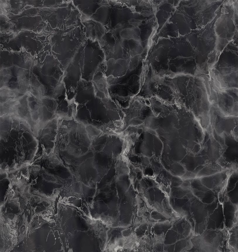Vliesová obrazová tapeta na stenu, čierna, mramor, FW4052-5, Feature Walls, Decoprint
