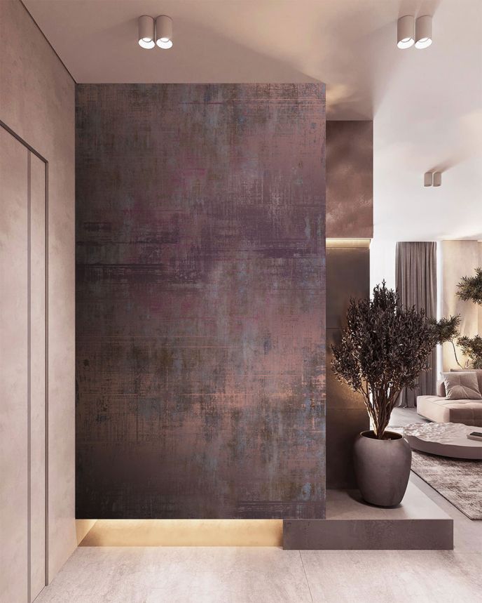 Vliesová obrazová tapeta na stenu, vínová, kov, FW4057-5, Feature Walls, Decoprint