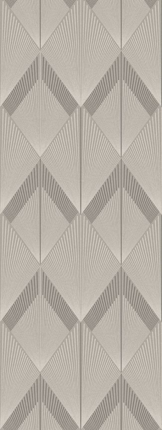 Geometrická vliesová obrazová tapeta na stenu, sivo-béžová, FW4035-5, Feature Walls, Decoprint