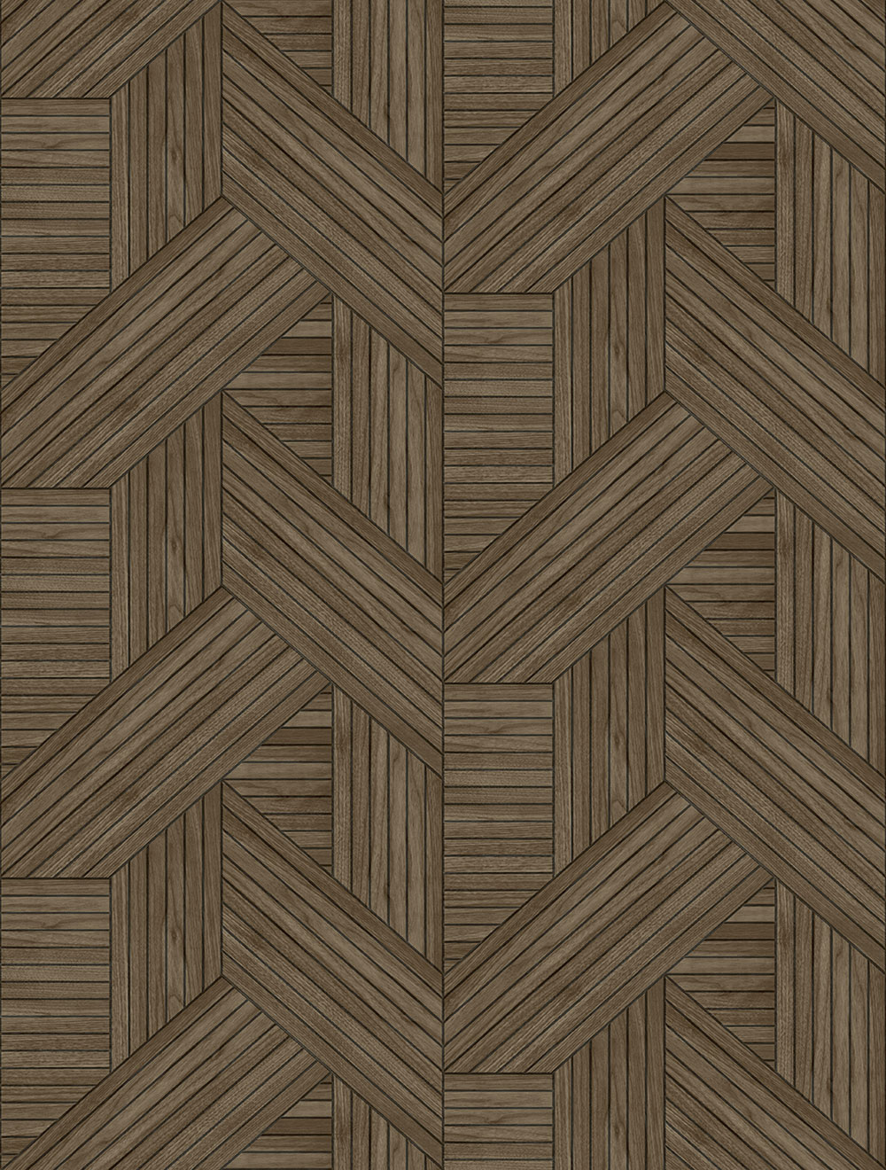 Vliesová obrazová tapeta na stenu, hnedá, imitácia dreva, lamiel, FW4036-3, Feature Walls, Decoprint