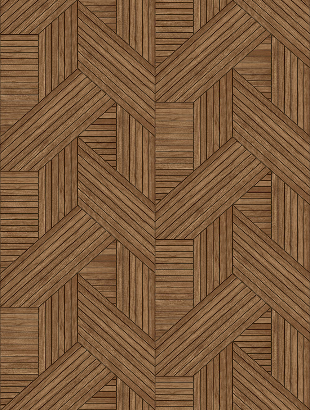 Vliesová obrazová tapeta na stenu, hnedá, imitácia dreva, lamiel, FW4036-4, Feature Walls, Decoprint
