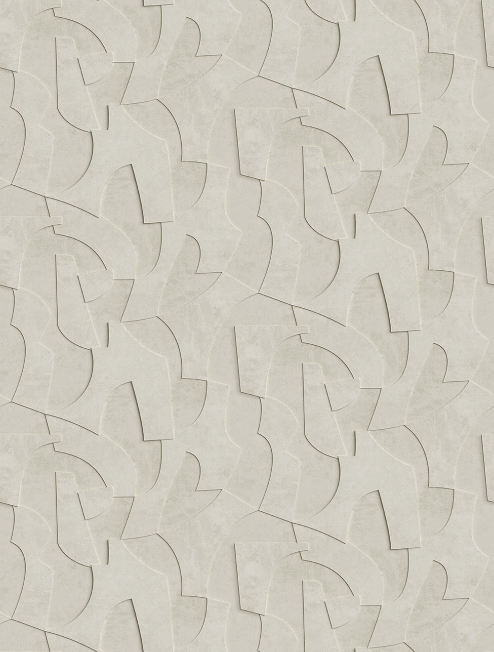 Geometrická vliesová obrazová tapeta na stenu, 3D, sivá, FW4042-1, Feature Walls, Decoprint