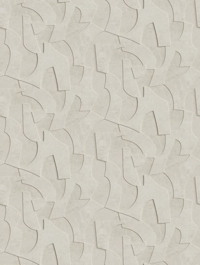 Geometrická vliesová obrazová tapeta na stenu, 3D, sivá, FW4042-1, Feature Walls, Decoprint