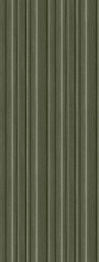 Vliesová obrazová tapeta na stenu, 3D imitácia lamiel, zelená, FW4043-4, Feature Walls, Decoprint
