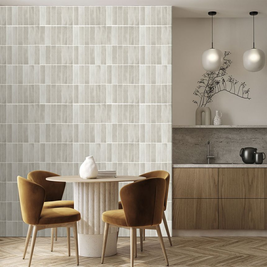 Vliesová obrazová tapeta na stenu, obklady, sivá, FW4045-5, Feature Walls, Decoprint