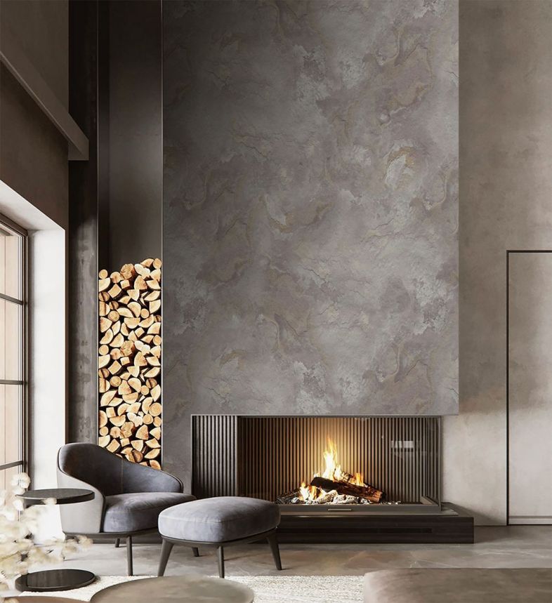 Vliesová obrazová tapeta na stenu, sivo-ružová, betón, FW4047-1, Feature Walls, Decoprint