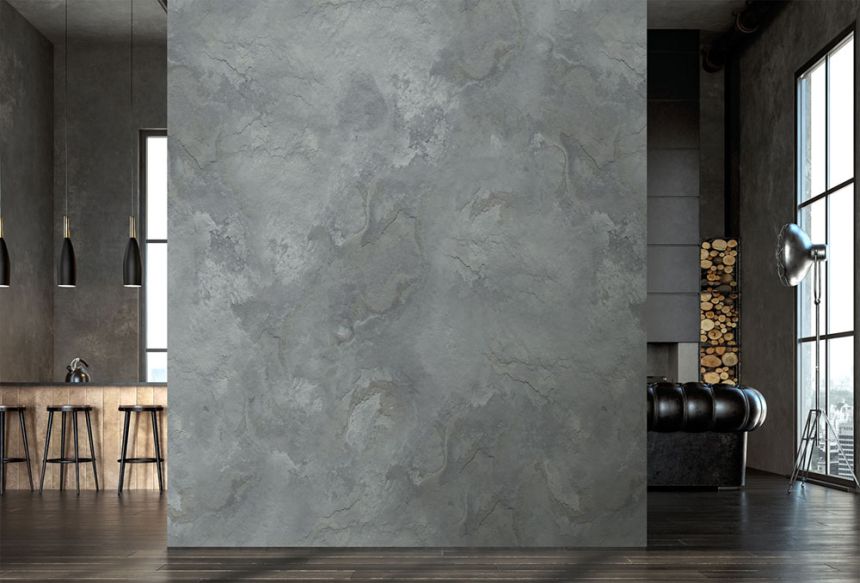 Vliesová obrazová tapeta na stenu, modrá, betón, FW4047-2, Feature Walls, Decoprint