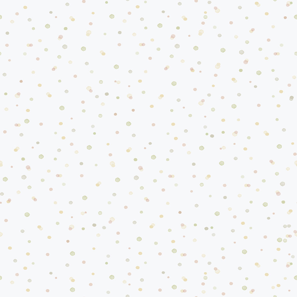 Detská vliesová tapeta na stenu, zelená, bodky, kaňky, 289-3, Enzo,  ICH Wallcoverings