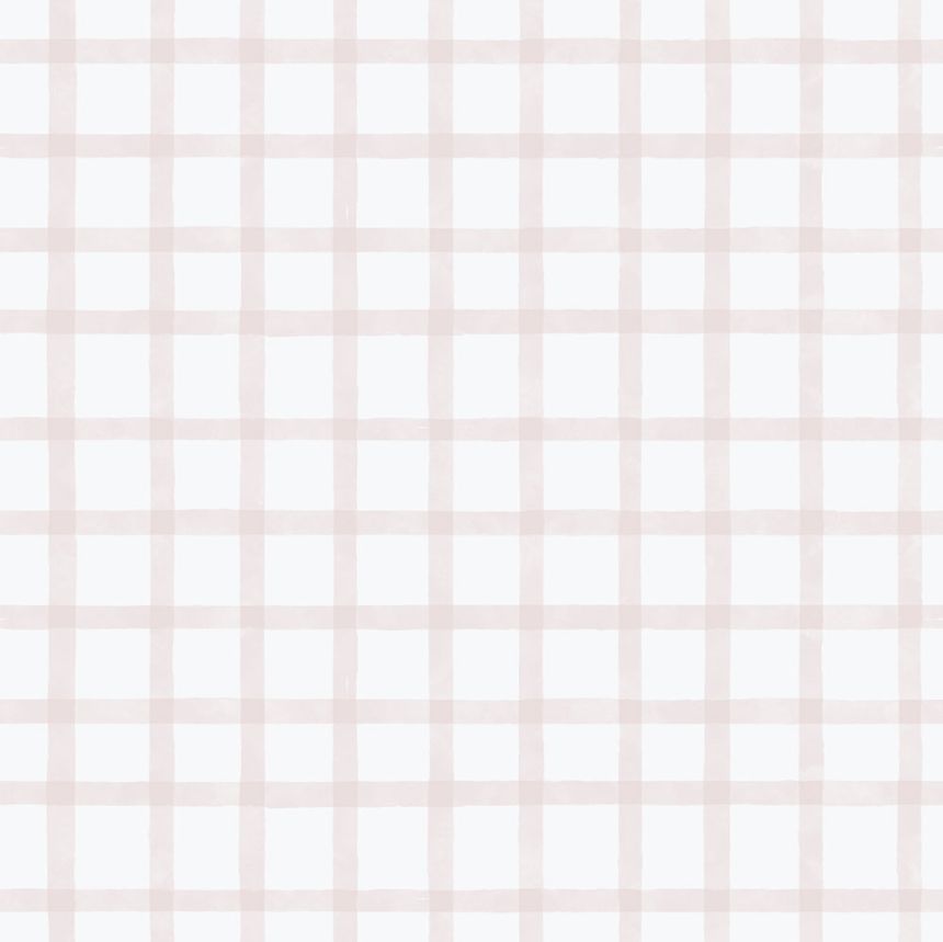 Geometrická vliesová tapeta na stenu, ružová, káro, 290-1, Enzo,  ICH Wallcoverings