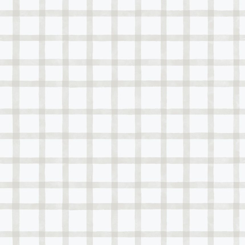 Geometrická vliesová tapeta na stenu, sivo-béžová, káro, 290-3, Enzo,  ICH Wallcoverings