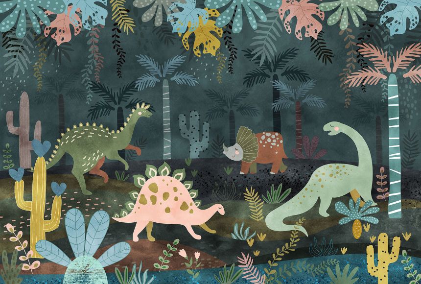 Vliesová fototapeta na stenu na mieru, Dinosaury, 10032, Vavex