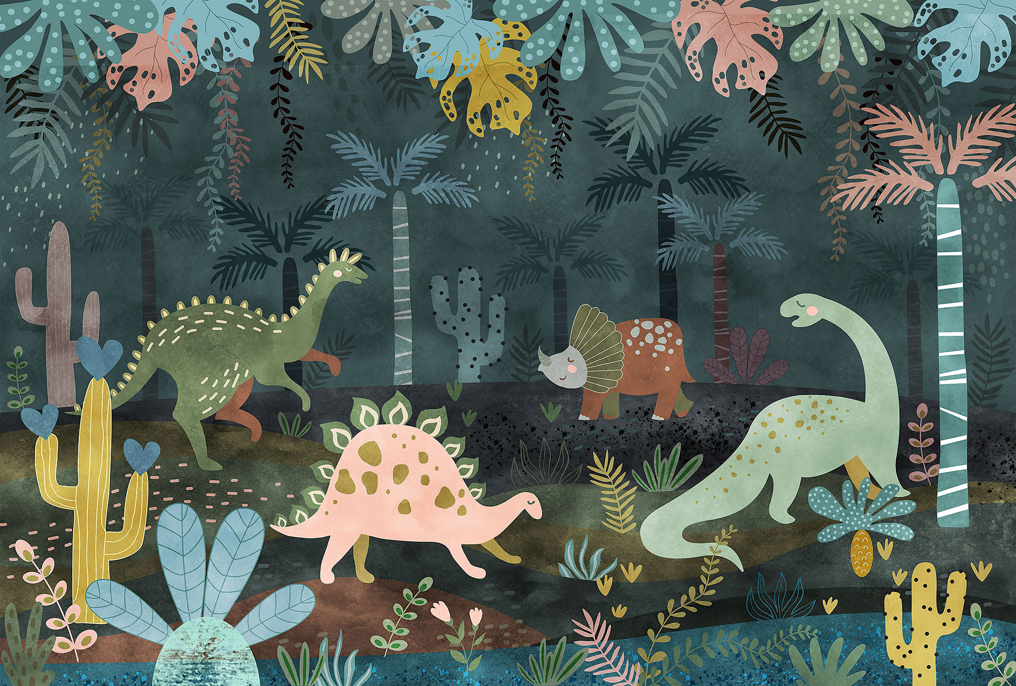 Vliesová fototapeta na stenu na mieru, Dinosaury, 10032, Vavex