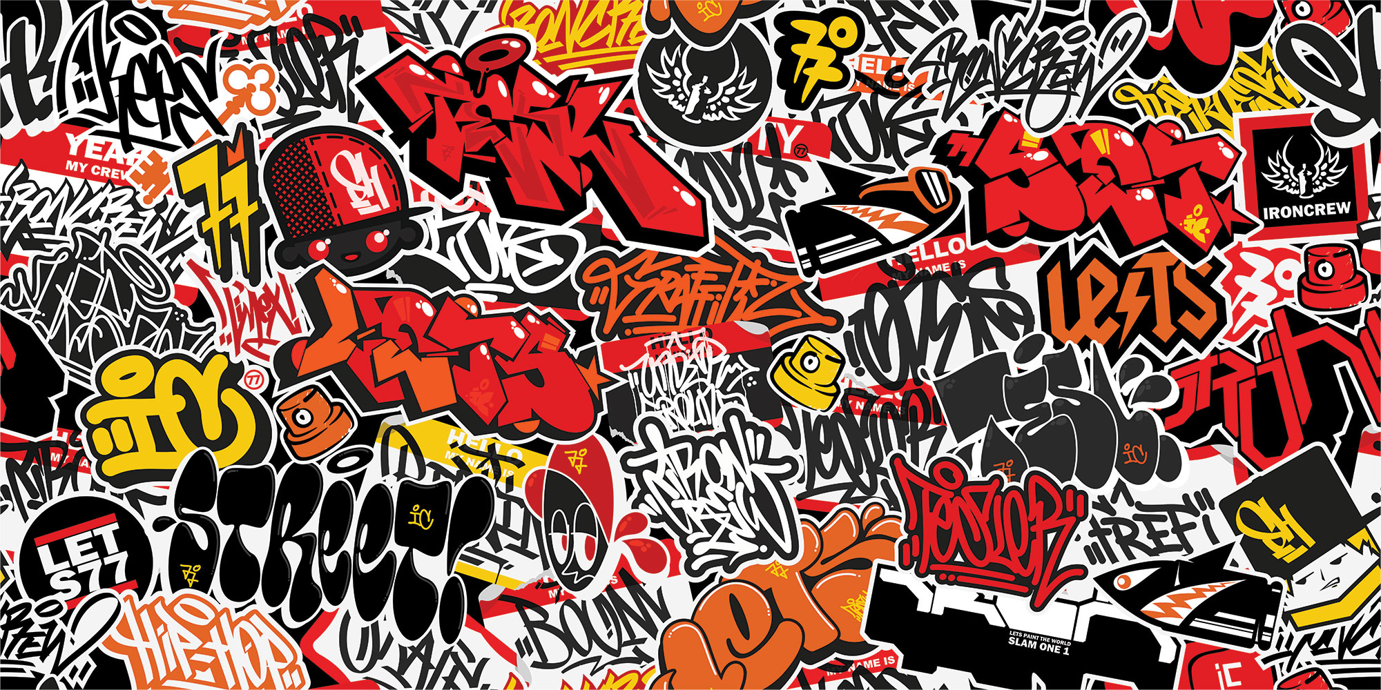 Vliesová fototapeta na stenu na mieru, Graffiti, 10144, Vavex