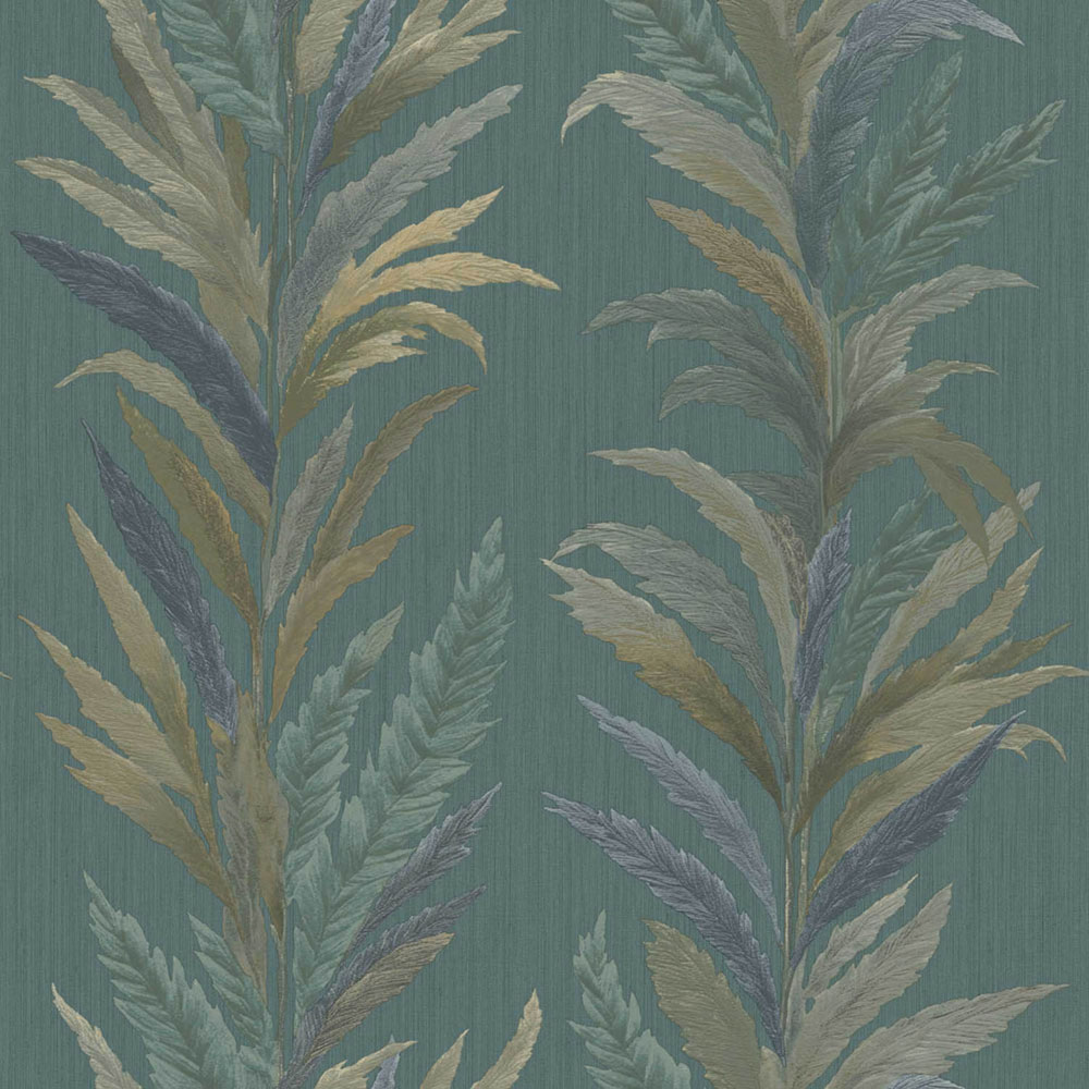 Tapeta, zelená, listy, 35905, Ornamenta, Parato by Cristiana Masi