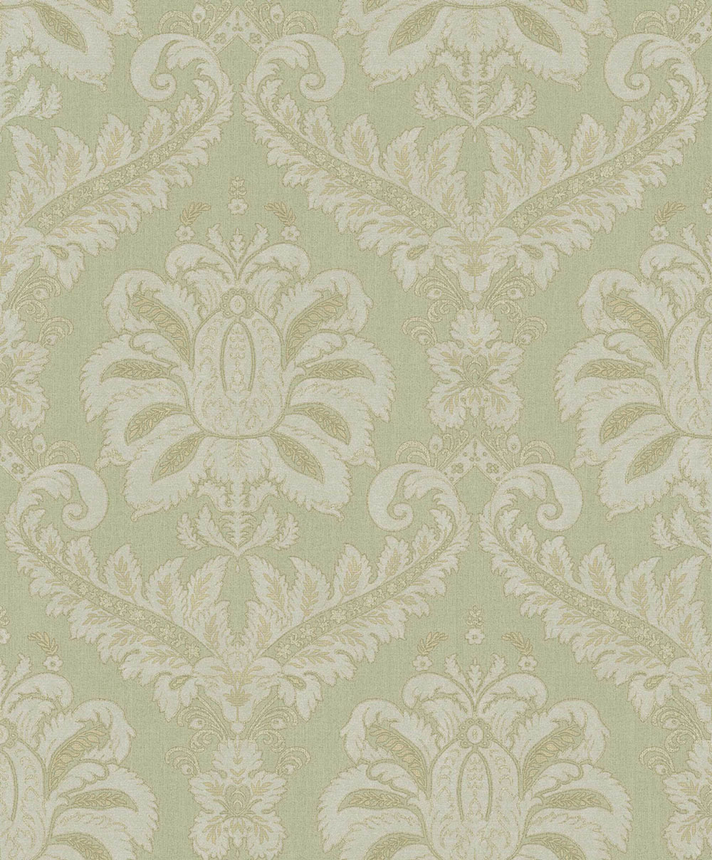 Tapeta, zelená, zámecká, 35935, Ornamenta, Parato by Cristiana Masi