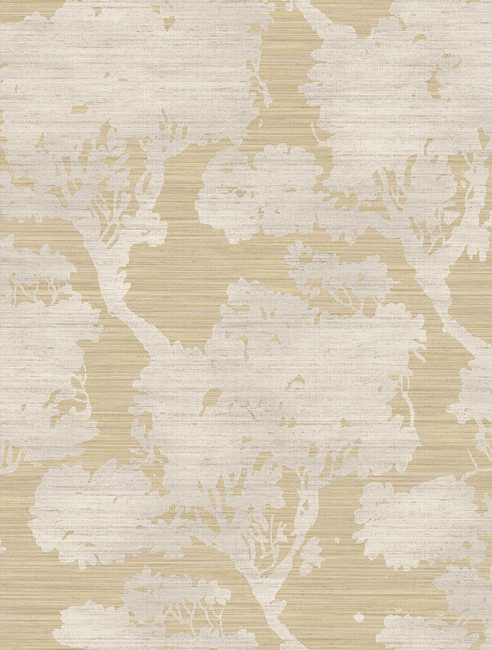 Tapeta, okrovo-béžová, stromy, 35952, Ornamenta, Parato by Cristiana Masi