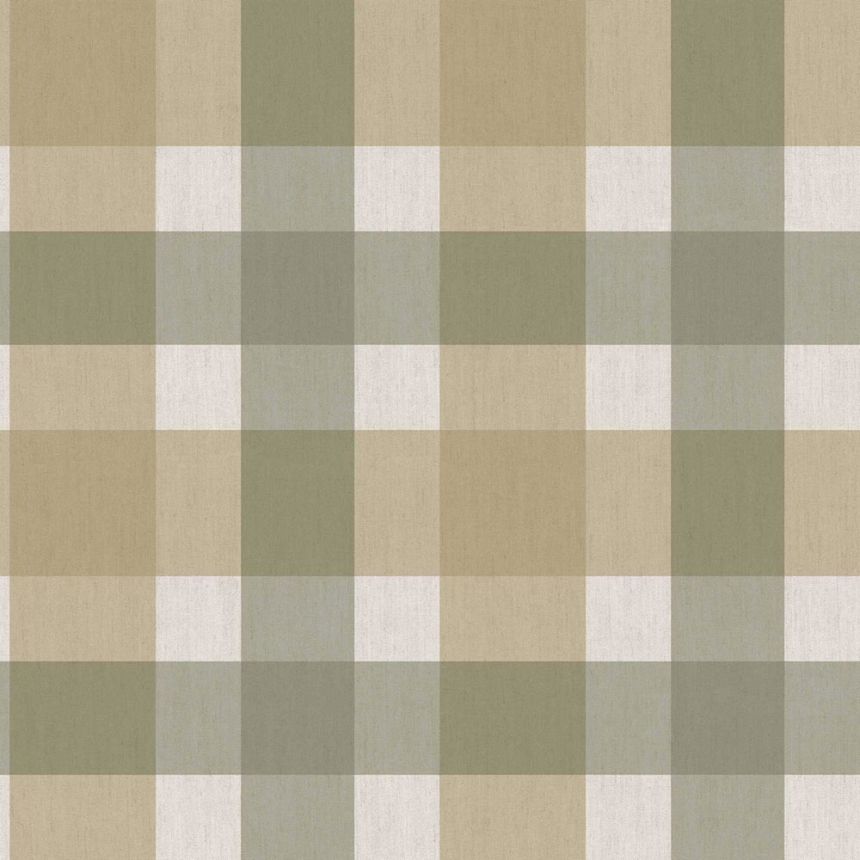 Tapeta, zelená, imitácia látky, 38425, Top Stripes, Parato by Cristiana Masi