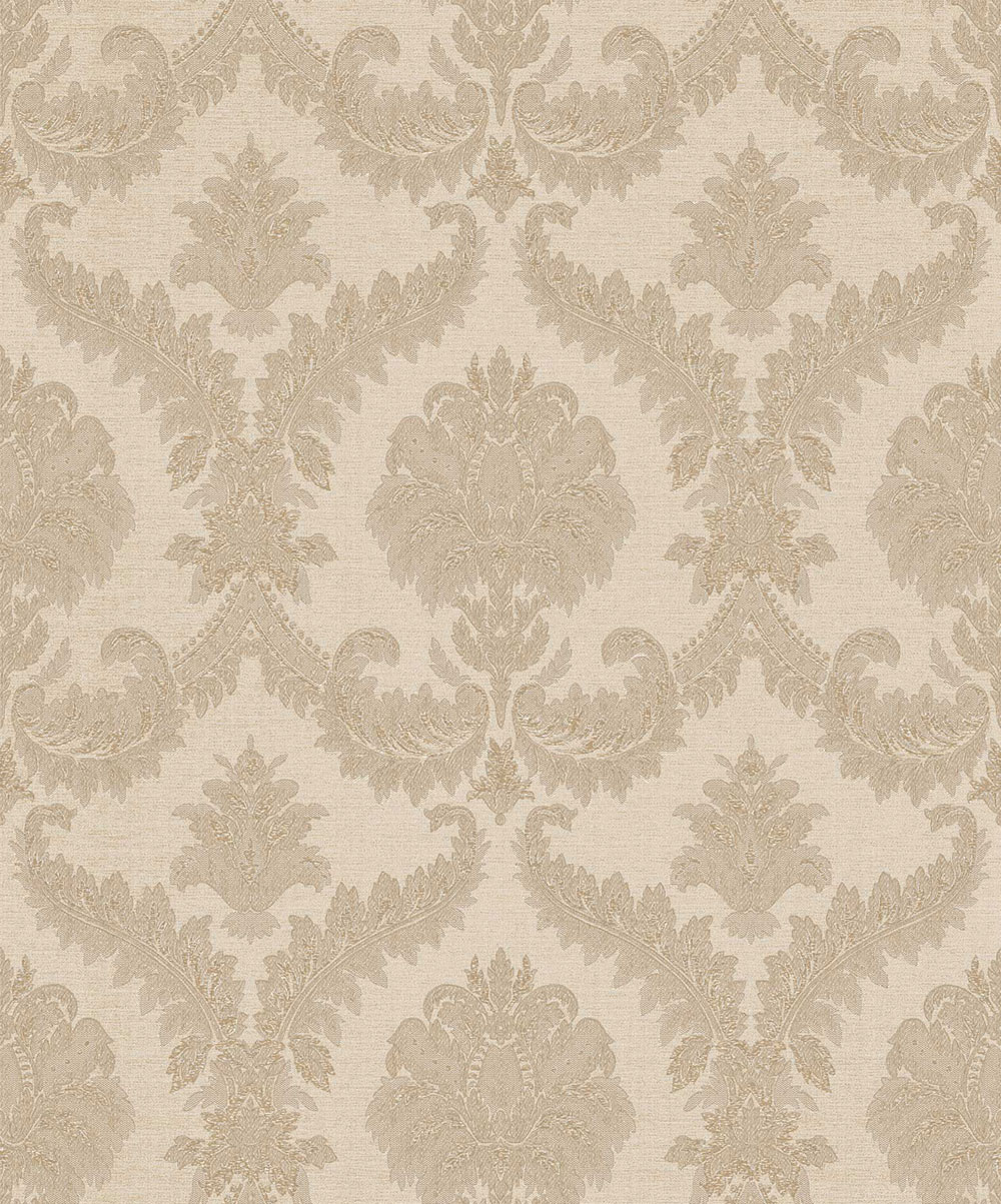 Vliesová tapeta na stenu, hnedá, zámocký vzor, 25722, The Best Classic & Elegant, Cristiana Masi by Parato