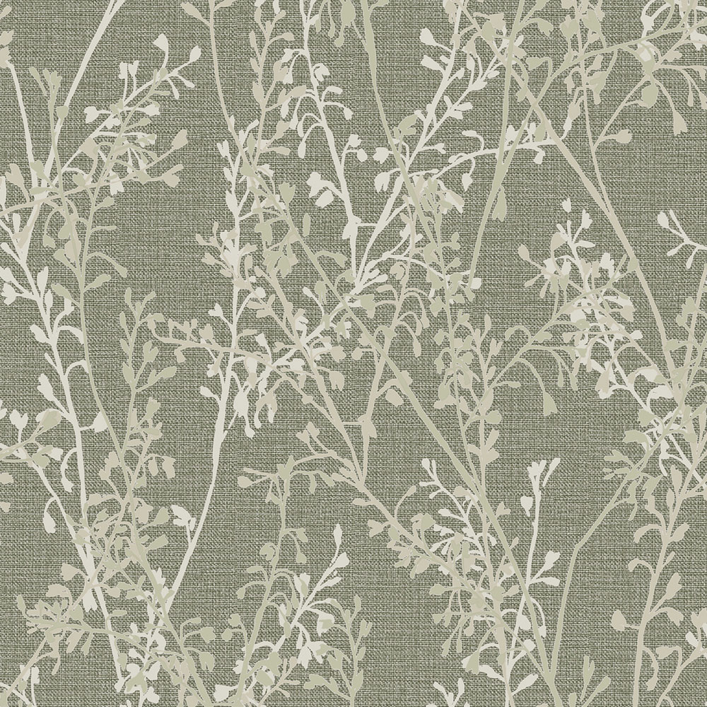 Tapeta, zelená, vetvičky, 128039, Refine, Boutique Graham Brown