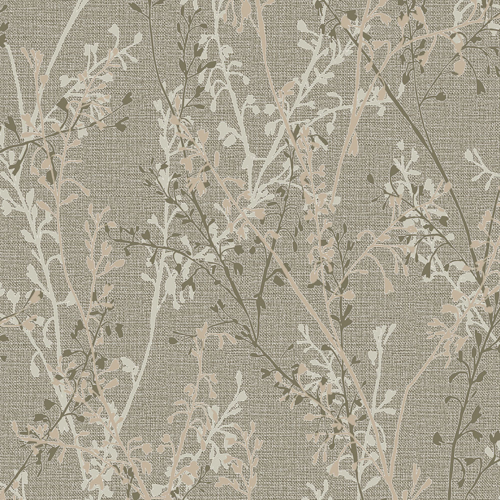 Tapeta, hnedo-béžová, vetvičky, 128042, Refine, Graham Brown Boutique