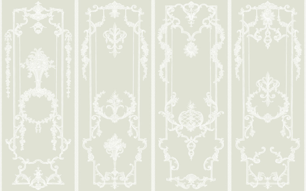 Tapeta, zámocká, ornamenty, 127537FXST, Shabby Chic by Rachel Ashwell
