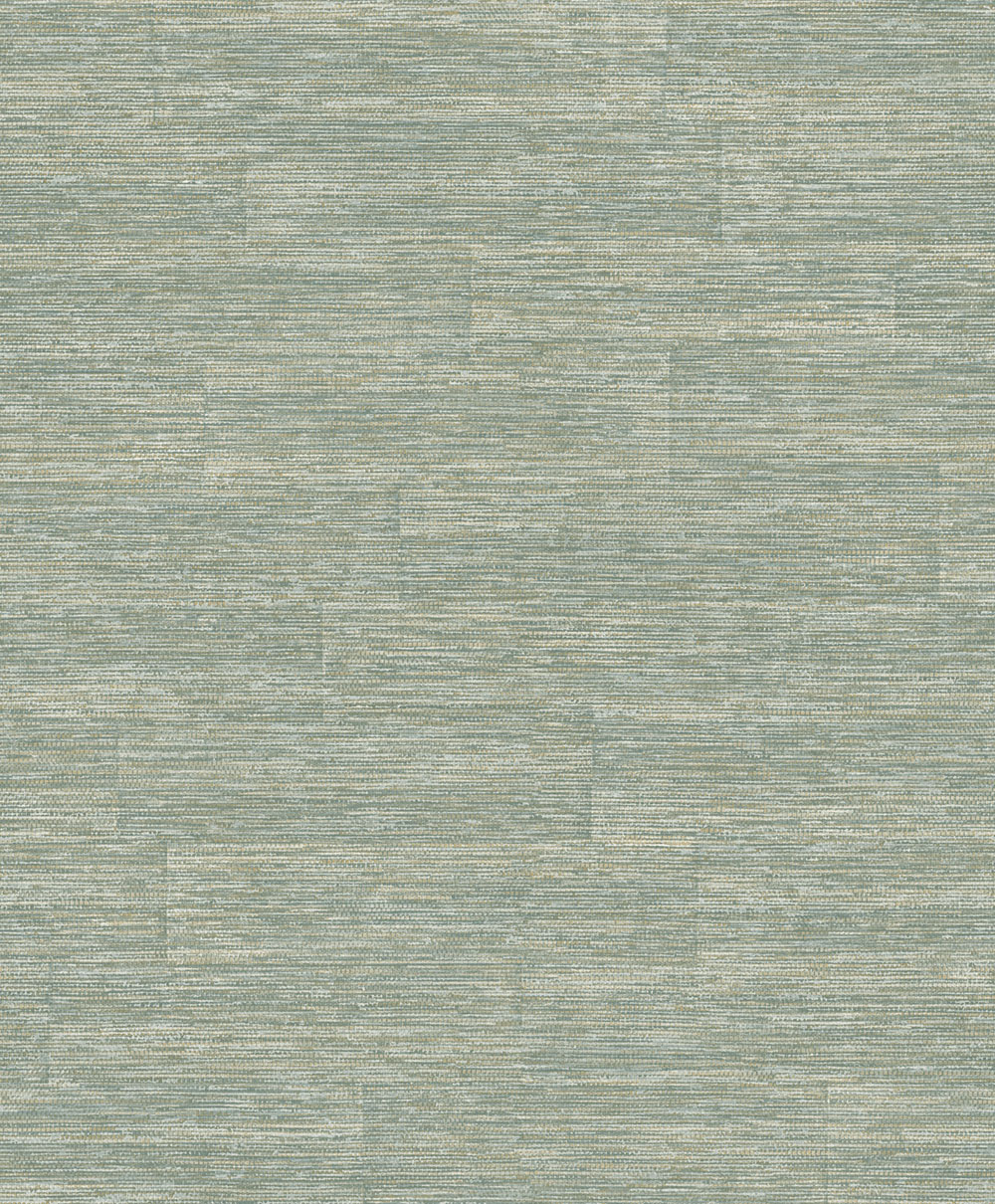 Tapeta, sivo-modro-zelená, imitácia látky, PW1006, Precious Weaves, Grandeco